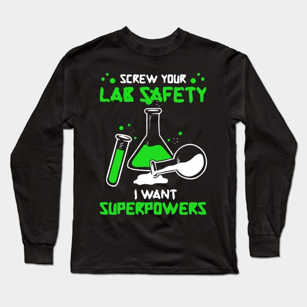 i want to superpower Long Sleeve T-Shirt by amillustrated